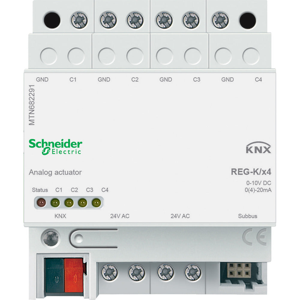 Schneider Electric KNX Analog Actuator 4 Outputs - MTN682291