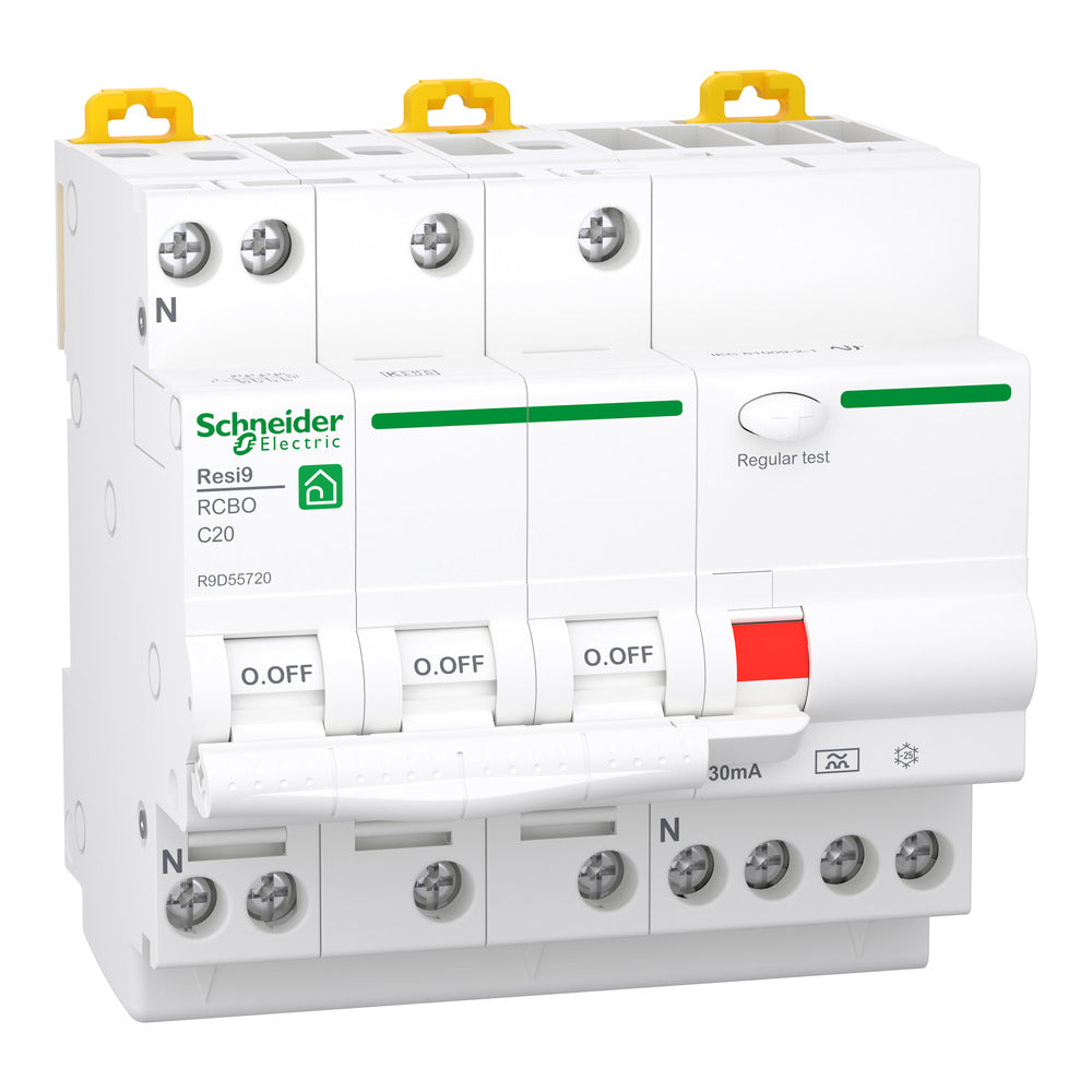 Resi9 - interrupteur - 1P - 20A - 1NO - 250VCA - R9PS120 Schneider Electric Resi9 - interrupteur - 1P - 20A - 1NO - 250VCA - R9PS120 Schneider Electric