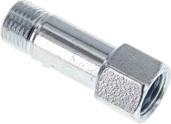 Long Grease Nipple Adaptor Pipe With 1/8 BSP Thread – 5cm Length, Made In UK