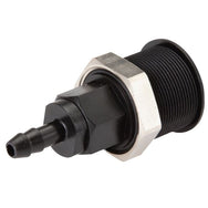 Pull Off DN 5 Socket Plastic Air Couplings With Hose Pillar And Bulkhead