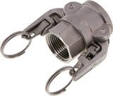Featured image of collection - Safety Camlock Fitting Sockets With Female Thread Type D