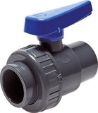 Featured image of collection - PVC Single Union Ball Valves (Solvent Sockets)