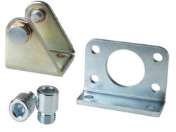 Cap-End Mounting Accessories For Round Cylinders