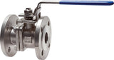 Featured image of collection - 2-Piece Stainless Steel Flanged Ball Valves PN40 Full Bore