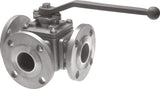 Featured image of collection - 3-Way Flanged Ball Valves