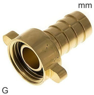 Hose Barb Fittings Brass G-Threads Female PN16 Wing Union Nut Flat Sealing