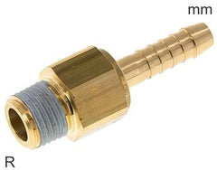Hose Barb Fittings Brass R-Threads Male PN12 Rotatable