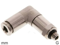 Elbow Push-In Fittings Brass G-Threads Male Long