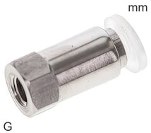 Push-In Fittings Stainless Steel and PP G-Threads Female