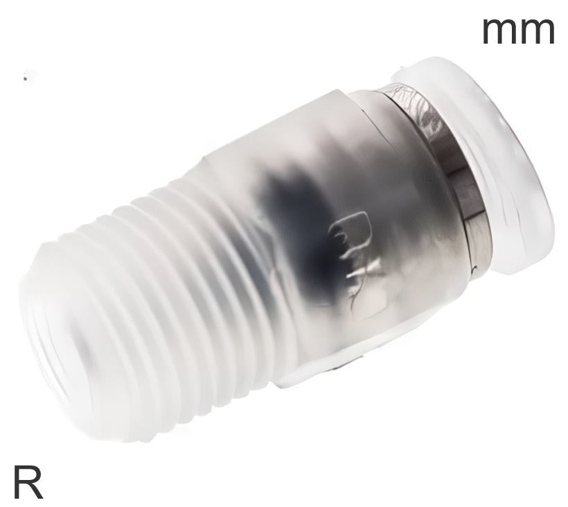 Push-In Fittings Stainless Steel And PP R-Threads Male | Tameson.co.uk