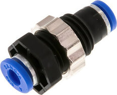 Push-In Fittings Brass and Plastic Bulkhead (3-16mm)