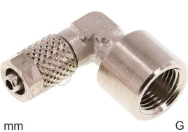 Push-On Elbow Fittings Brass G-Threads Female