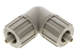 Compression Elbow Fittings Plastic For Fabric Hose