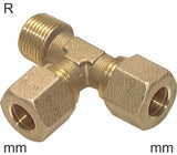Featured image of collection - Compression Tee Fittings Brass R-Threads Male L-Shape
