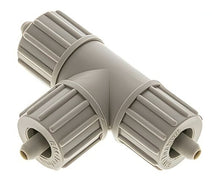 Compression Tee Fittings Plastic For Fabric Hose