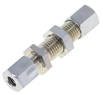 Cutting Ring Fittings Steel / Stainless Steel Bulkhead