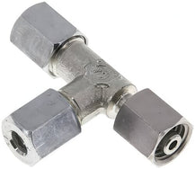 Cutting Ring Tee Fittings Steel / Stainless Steel L-Shape Adjustable