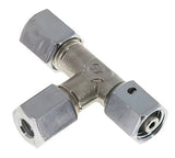 Featured image of collection - Cutting Ring Tee Fittings Steel / Stainless Steel L-Shape Adjustable With Sealing Cone and O-Ring