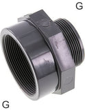 Featured image of collection - Reducing Nipple Fittings PVC G-Threads PN16