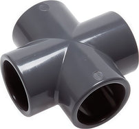 PVC Cross Fittings With Female Socket PN16