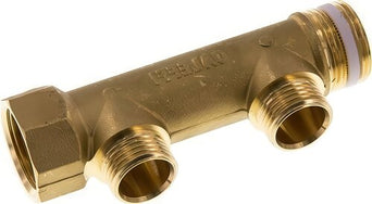Distributor Pipes With Male And Female Threads PN10 Brass