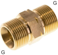Double Nipples Brass G-Threads Right-Hand/Left-Hand PN16