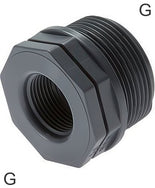 Reducing Nipple Fittings Plastic PP G-Threads PN10