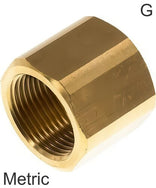 Socket Fittings Brass G/Metric-Threads Reducing PN16