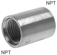 Socket Fittings Stainless Steel NPT-Threads Round PN16
