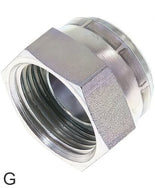 Closing Caps Steel / Stainless Steel G-Threads With 60deg Hose Cone PN575