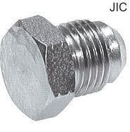 Closing Plugs Steel / Stainless Steel JIC-Threads PN345