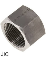Closing Caps Steel / Stainless Steel JIC-Threads PN345