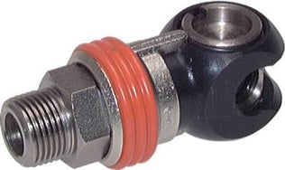 Safety Swivel DN 7.2 Euro (Male Threads) Air Coupling Sockets