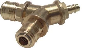 DN 7.2 Euro Air Coupling Junctions With Two Sockets