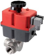 3-Way Fail-Safe Electric Brass Ball Valves