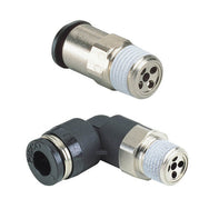 Orifice Check Valves With Push-In Fittings