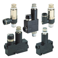 Pressure Regulators With Push-In Fittings