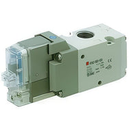SMC 3-Way Body Ported Single Unit Solenoid Valves VP300-500-700