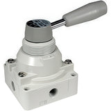 Featured image of collection - SMC 4/3-Way Hand Lever Operated Pneumatic Valves VH