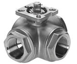 Featured image of collection - 3-Way Stainless Ball Valves With ISO-Top