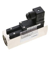 Metal variable area flow switches up to 350 bar