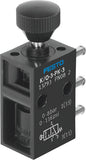 Featured image of collection - Festo 3/2-Way Button Activated Pneumatic Valves With Push-in Connector