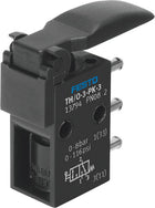 Festo 3/2-Way Finger Lever Operated Pneumatic Valves With Push-in Connector