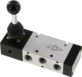Featured image of collection - 5/3-Way Hand Lever Operated Pneumatic Valves
