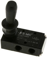 EMC 3/2-Way Hand Lever Operated Pneumatic Valves Series H