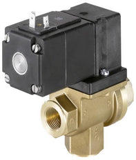 Solenoid Valve 3/2 Diverting G3/4'' Brass NBR 0-0.25bar/4psi 24VAC 0131 62119