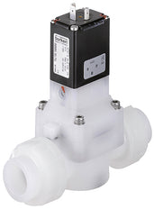 Solenoid Valve 25mm Welded Sleeves NC Plastic FKM 0.5-6bar/7-87psi 230VAC 142 63676
