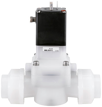 Solenoid Valve 20mm Welded Sleeves NC Plastic EPDM 0.5-6bar/7-87psi 24VDC 142 88650