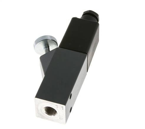 5 to 50bar SPDT Aluminium Pressure Switch G1/4'' 250VAC Screw Terminal