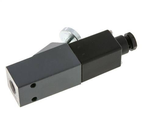 10 to 100bar SPDT Aluminium Pressure Switch G1/4'' 250VAC Screw Terminal